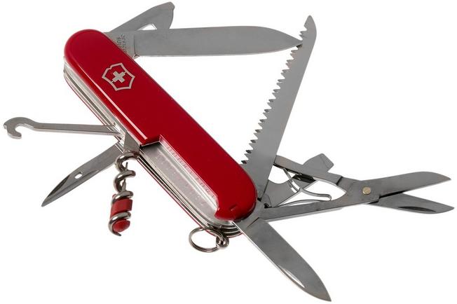 Coltellino svizzero Victorinox Evolution S54 Rosso/Nero 2.53393.SC con 31  funzioni tra cui pinze, cacciavite e lima per unghie, con lama bloccabile  Economici, prezzi e offerte