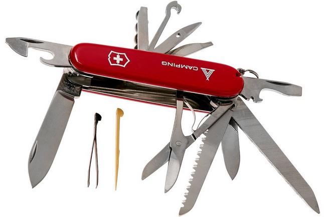 Victorinox Ranger Swiss pocket knife red camping Advantageously shopping at Knivesandtools