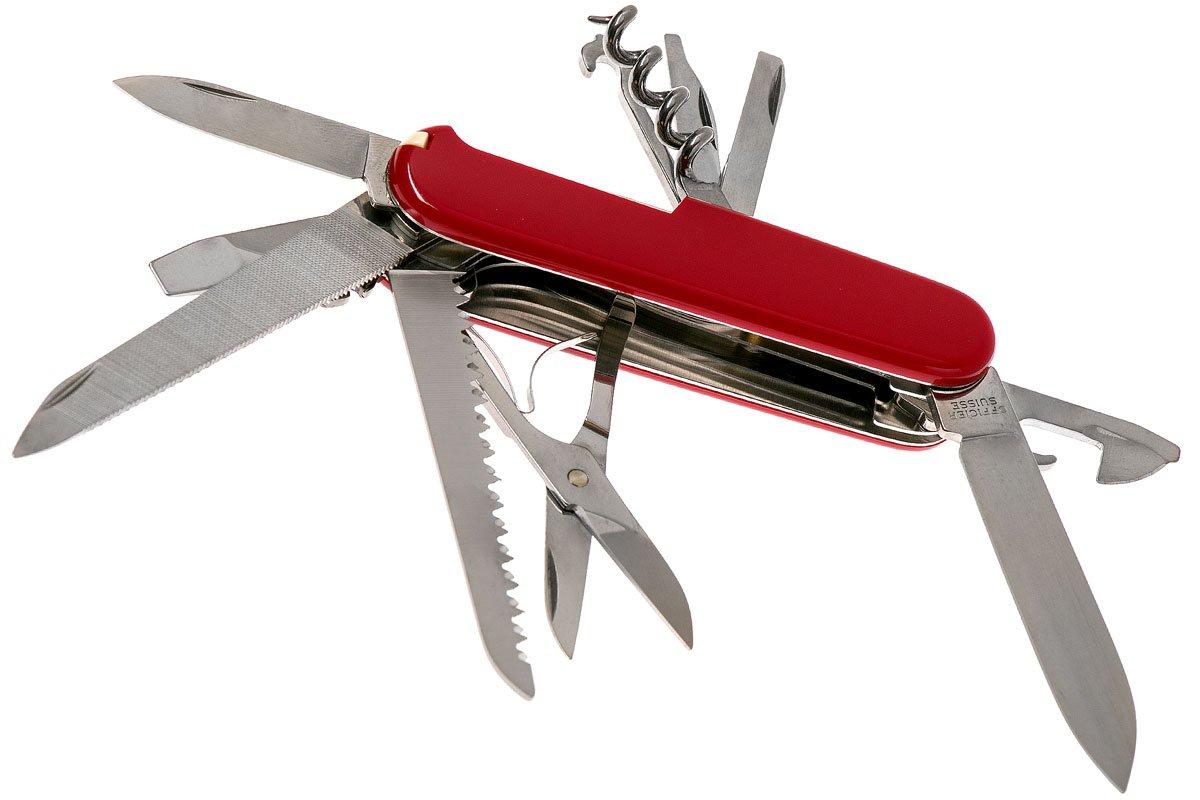  Victorinox Swiss Army Ranger Pocket Knife,Red , 91mm : Folding  Camping Knives : Sports & Outdoors