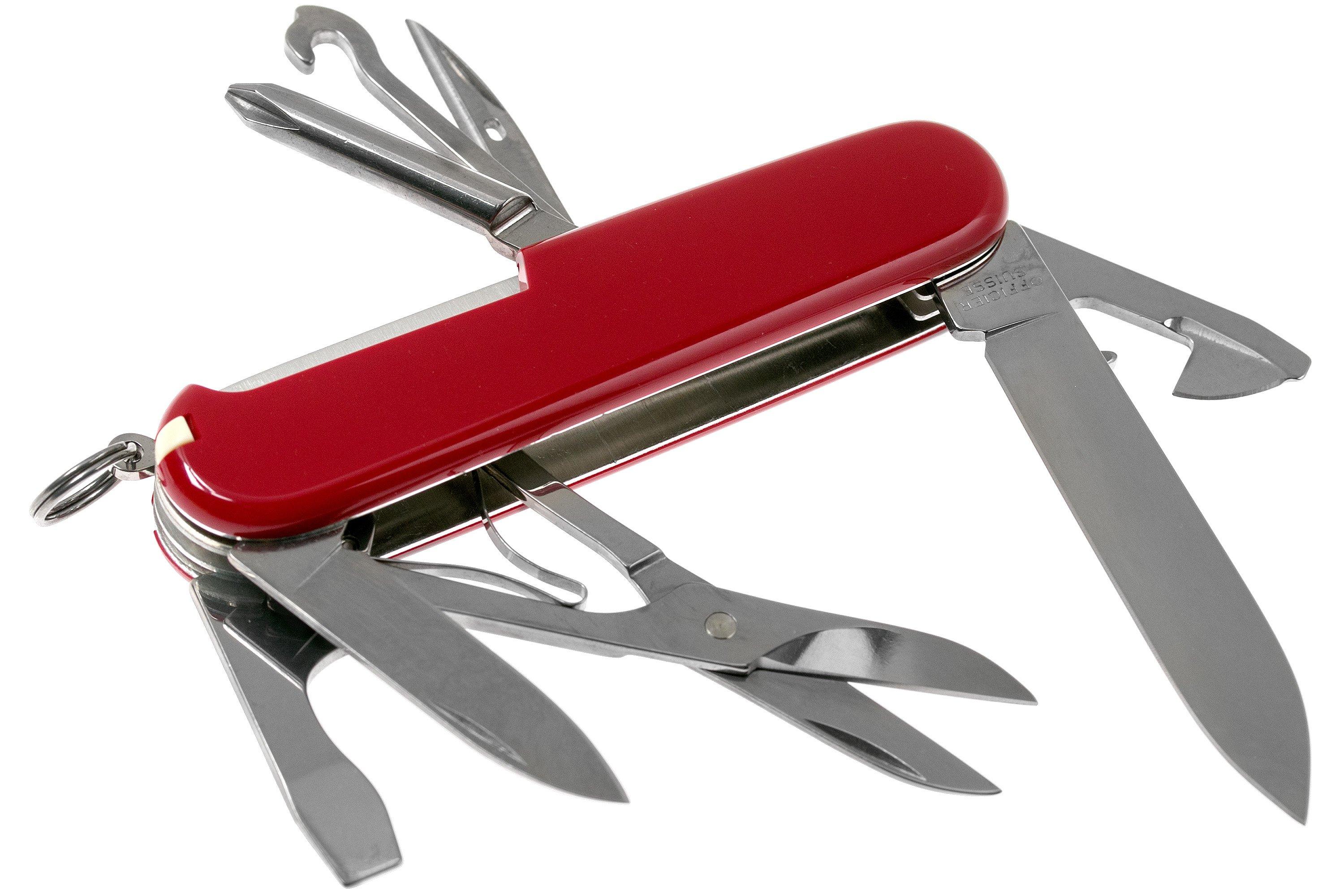  Victorinox Swiss Army Multi-Tool, Tinker Pocket Knife , Red,  91mm : Tools & Home Improvement