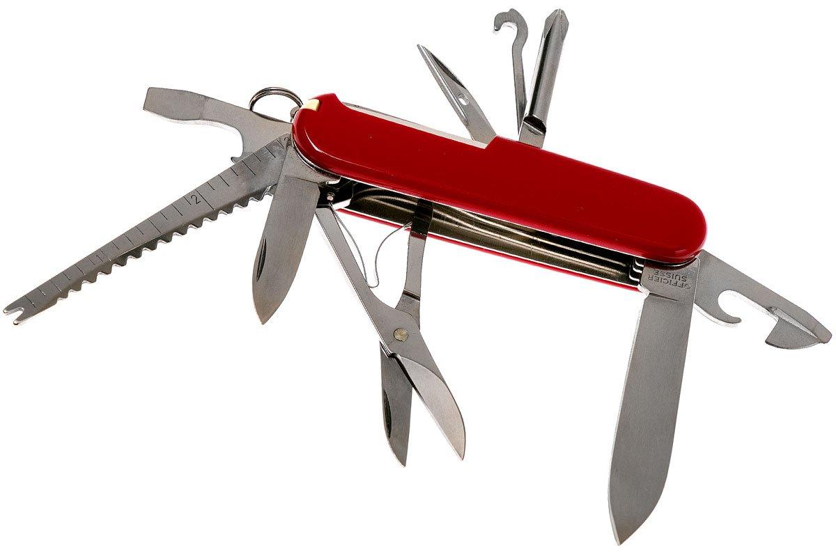 Victorinox Fisherman, coltellino svizzero, rosso  Fare acquisti  vantaggiosamente su