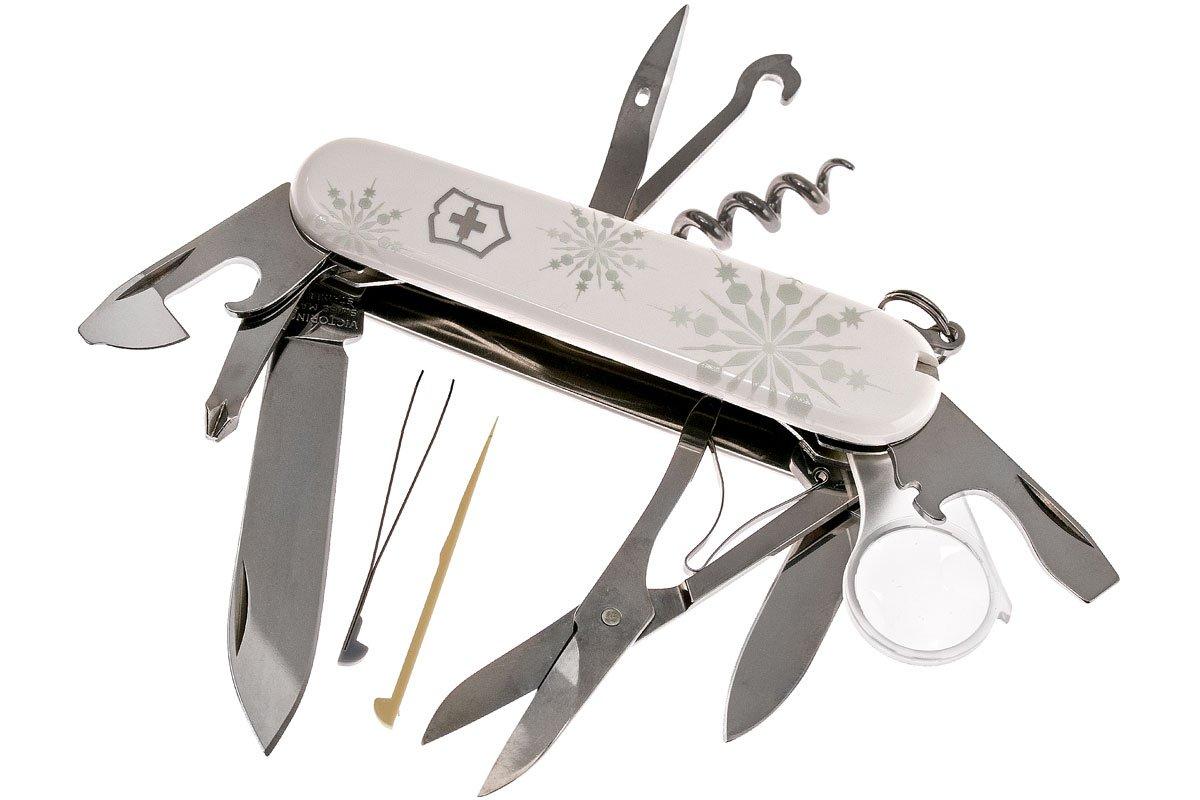 Compact White Victorinox Swiss Army Knife