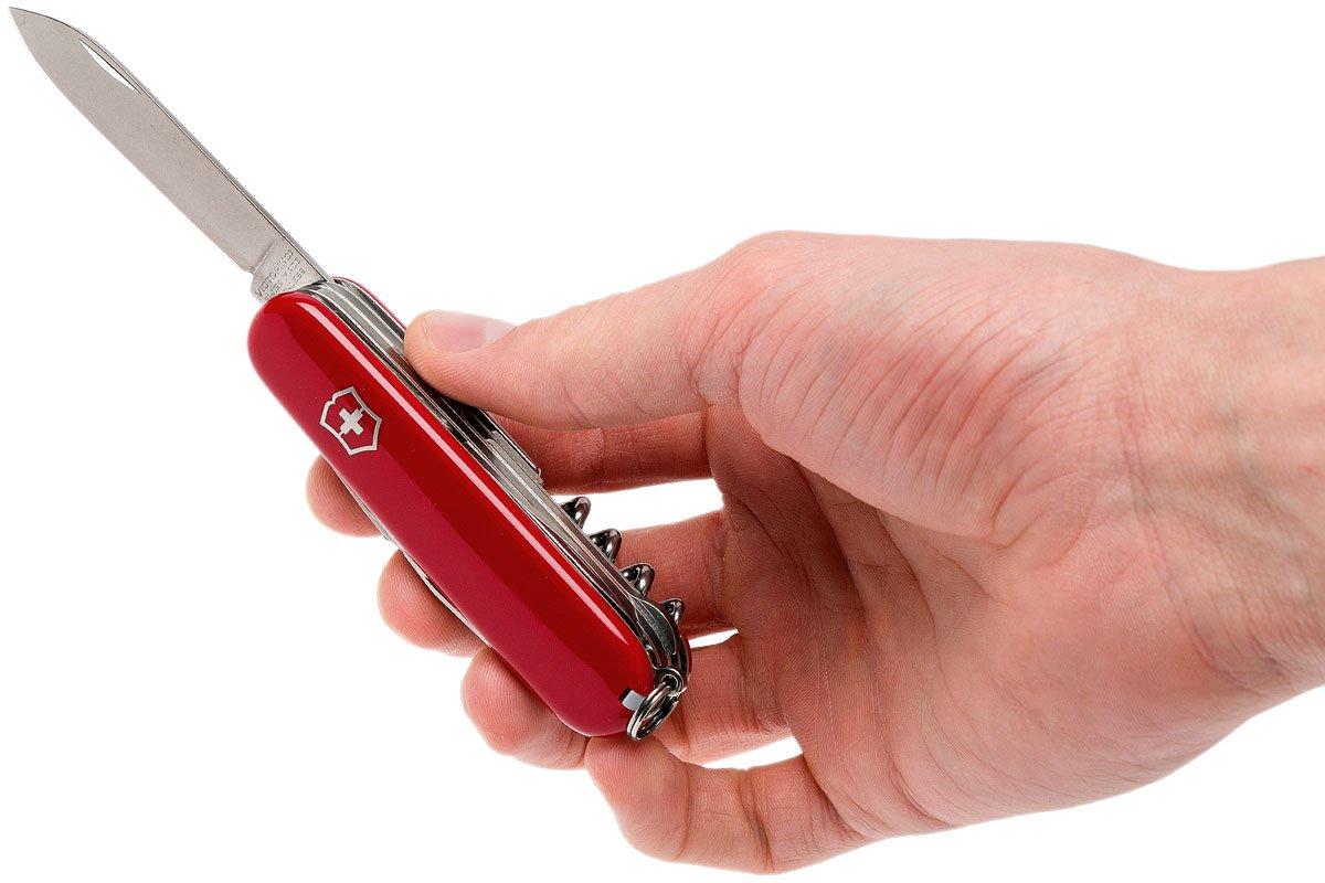 Victorinox Explorer Swiss pocket knife red Advantageously shopping at Knivesandtools