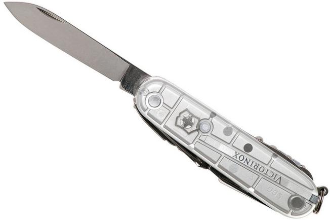 Coltellino svizzero Victorinox Mini Champ Manici Silver Alox Edizione  speciale -  Italia