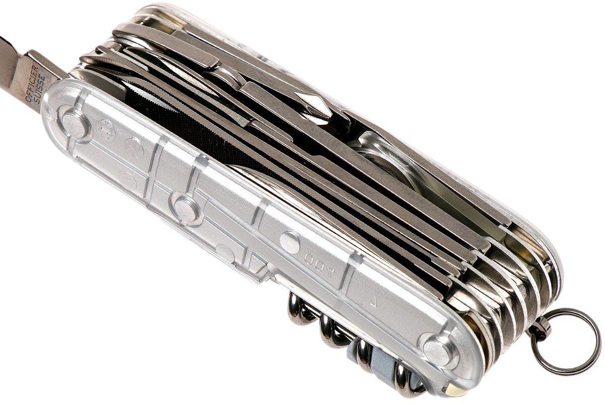 Victorinox SwissChamp, Swiss pocket knife, silver Advantageously