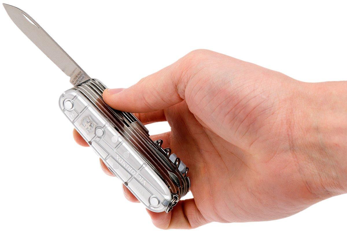 Victorinox Swisschamp Swiss Pocket Knife Silver Advantageously Shopping At Knivesandtools Com