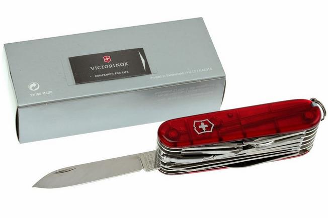 Nueva Navaja Victorinox Swiss Champ Roja 1.6795.xavt