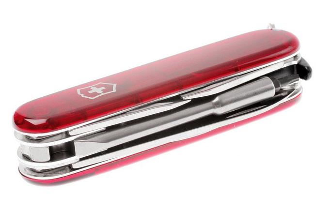 Victorinox CyberTool con 29 utensili, rosso trasparente