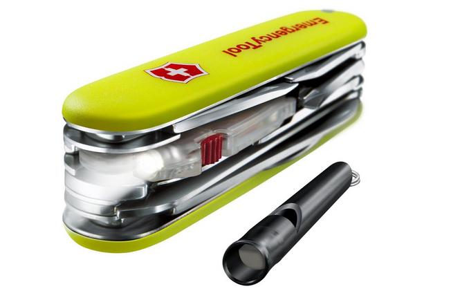 Bild für Victorinox Huntsman Lite Emergency Tool 1.7915.E808 Luminescent Yellow, Schweizer Taschenmesser