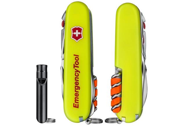 Bild für Victorinox Huntsman Lite Emergency Tool 1.7915.E808 Luminescent Yellow, Schweizer Taschenmesser