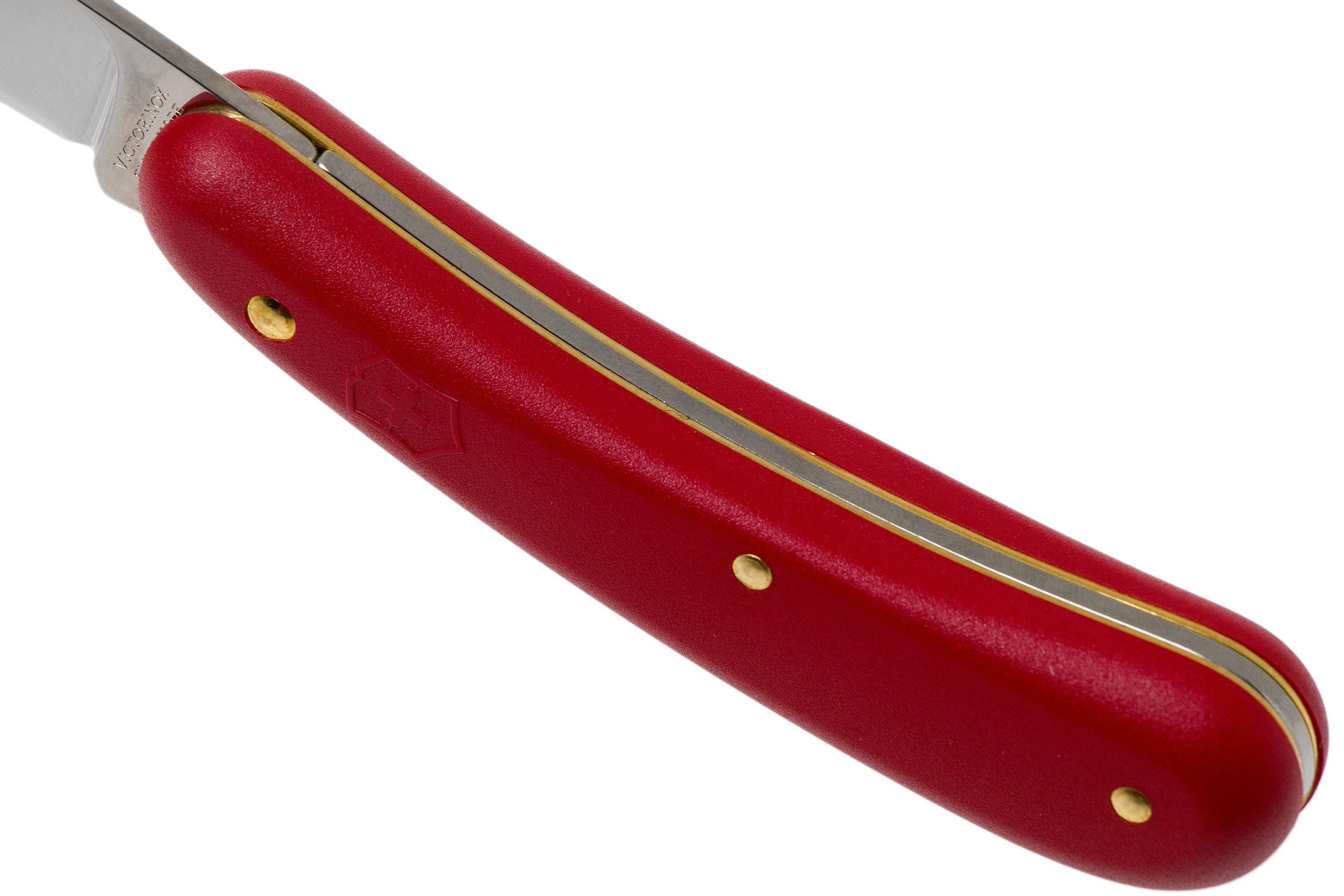 Victorinox coltello da gardiniere grande, rosso 1.9301