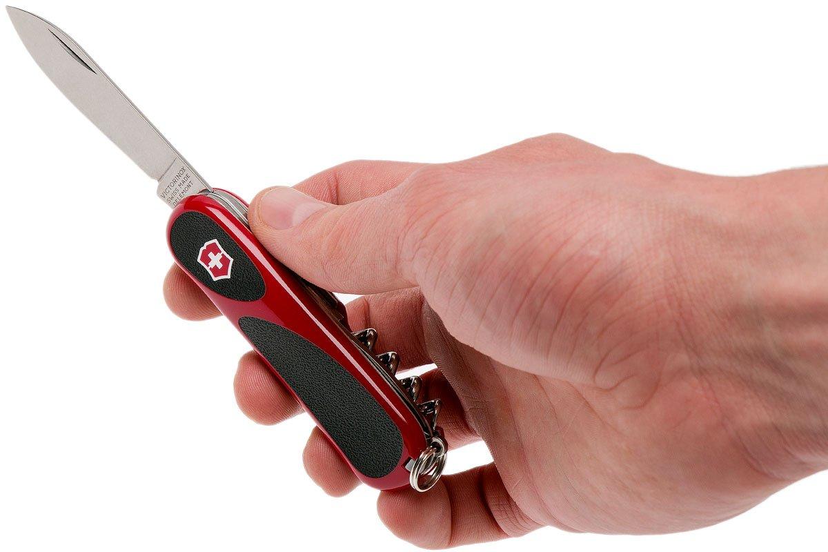 Victorinox EvoGrip 10 rouge-noir 2.3803.C couteau suisse