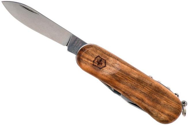 Couteau suisse Victorinox Huntsman Wood 1.3711.63 - Manche en noyer