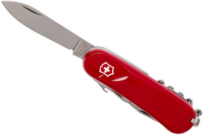  Victorinox Swiss Army Evolution S14 Pocket Knife, Red, 85mm :  Tools & Home Improvement