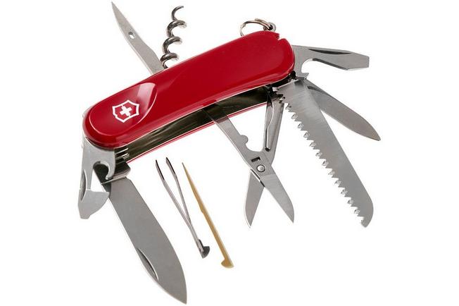 Victorinox Evolution 17 Swiss pocket knife red Advantageously