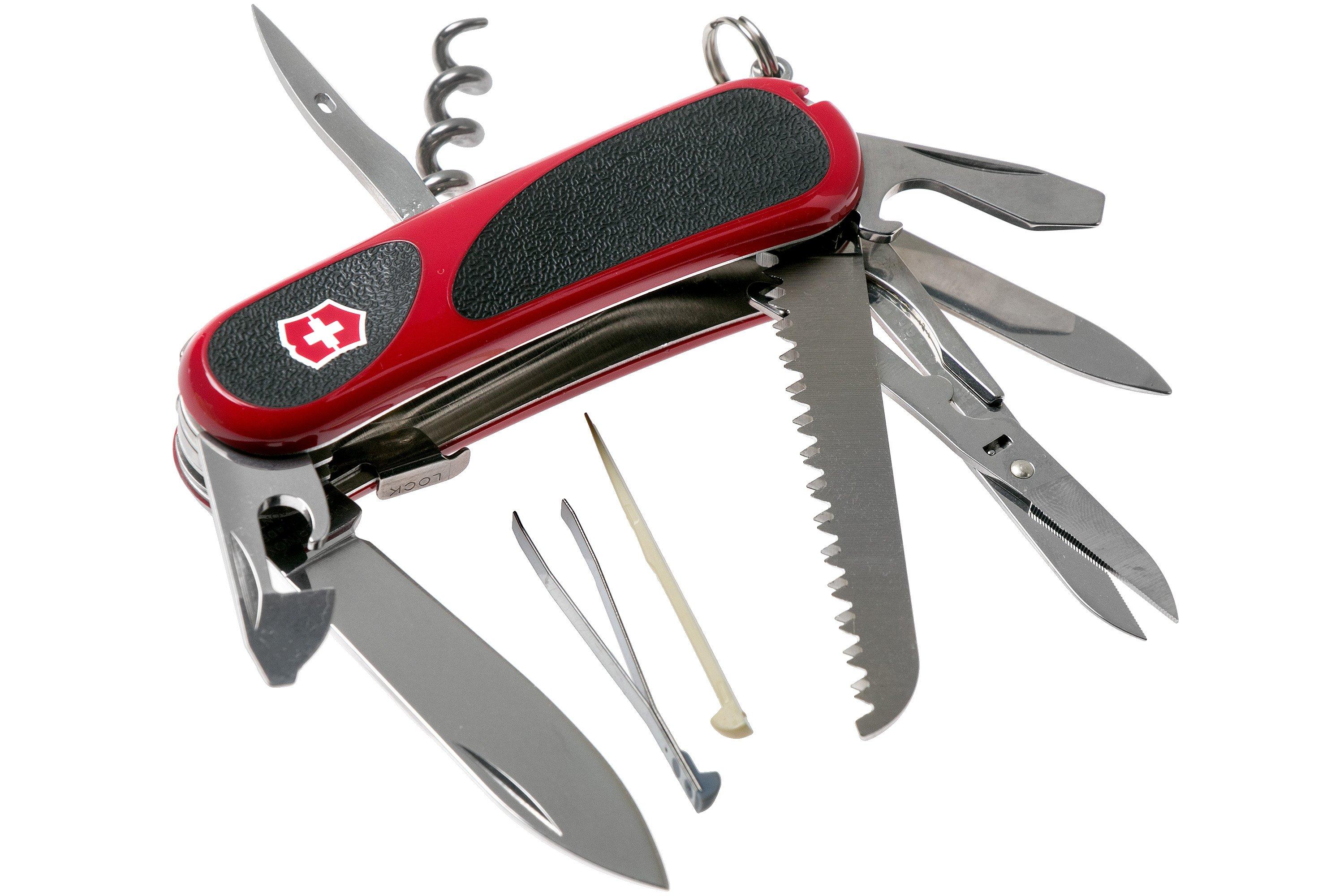 Victorinox EvoGrip S17 vermelho-preto 2.3913.SC canivete suiço ...