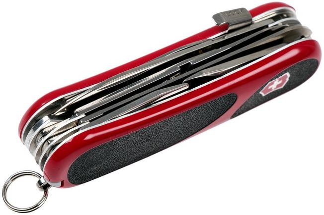 Victorinox EvoGrip S17 Swiss pocket knife red Advantageously