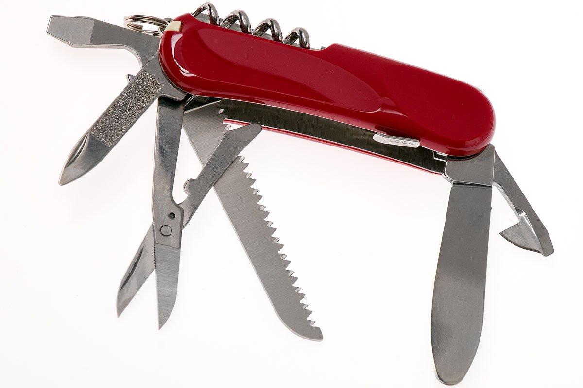 Victorinox Junior 03, Swiss pocket knife, red Advantageously shopping