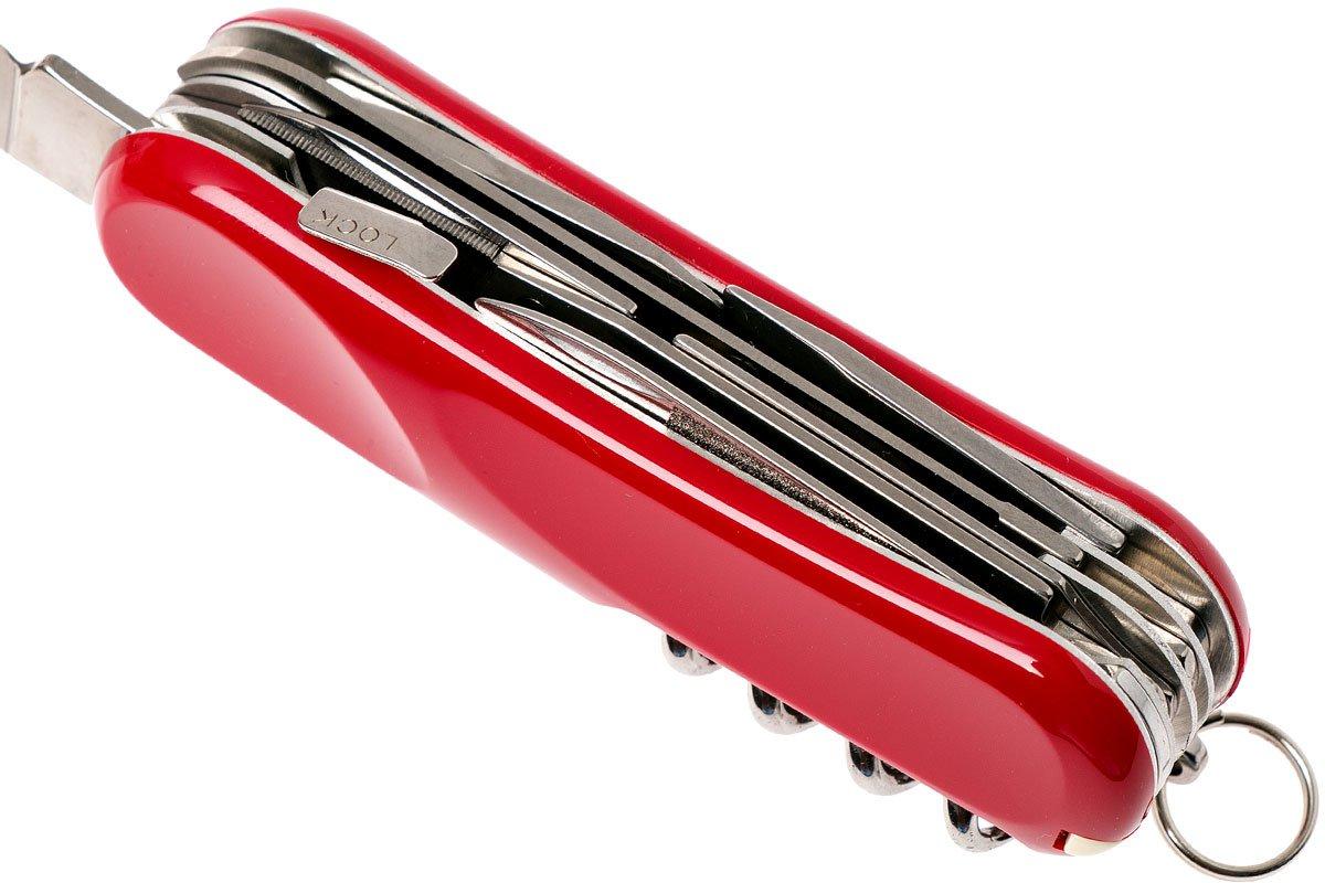 Victorinox Junior 03, Swiss pocket knife, red Advantageously shopping