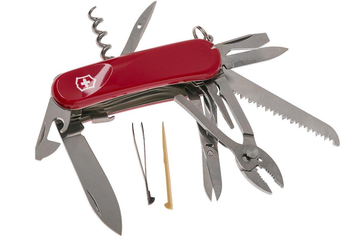 Victorinox Swiss Army Red Evolution S557 Multi-tool Knife Scissors