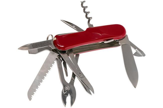 Victorinox Evolution S52 Swiss pocket knife red Advantageously shopping at Knivesandtools