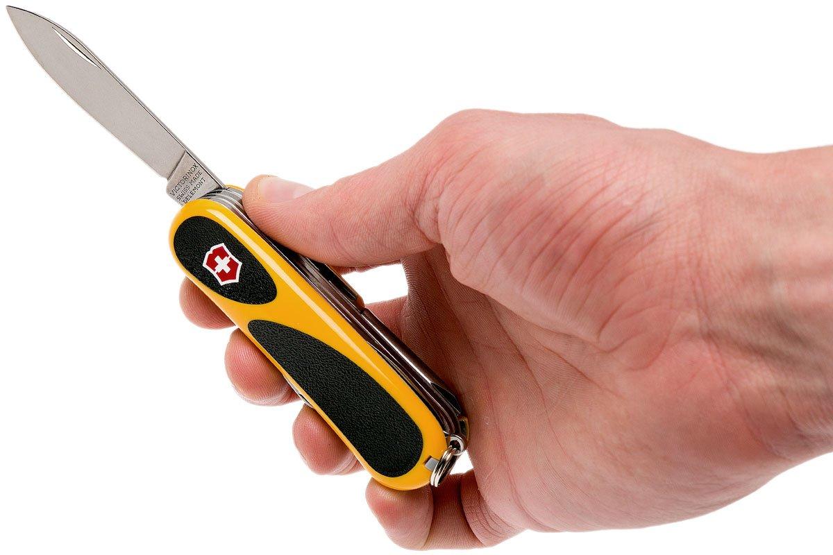 Victorinox EvoGrip 18 Swiss pocket knife yellow black