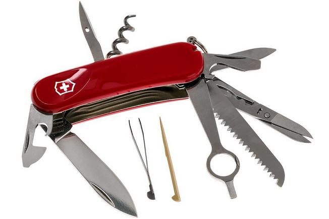 Victorinox Evolution 23 Swiss pocket knife red Advantageously shopping at Knivesandtools