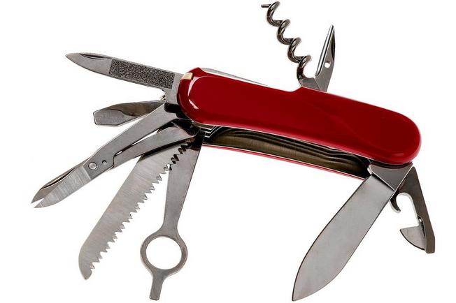 Victorinox Evolution 14, Swiss pocket knife, red