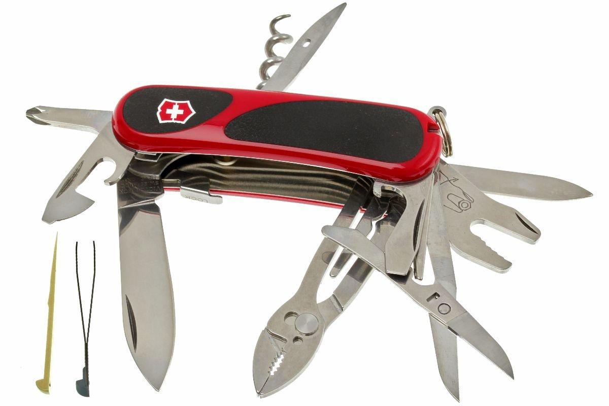 Victorinox Evolution S557 Swiss Army Knife, Evo, Delémont, 85mm, Red – Very  Good – Suncoast Golf Center & Academy