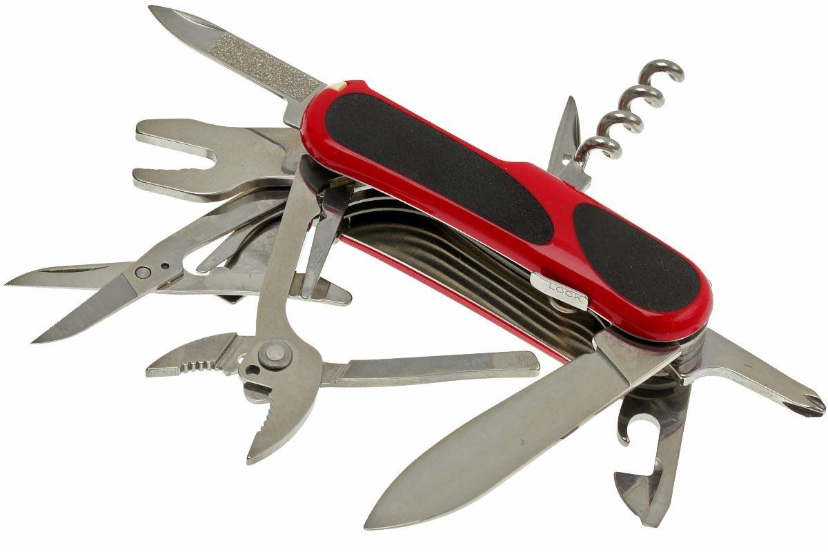 Victorinox Swiss Army Red Evolution S557 Multi-tool Knife Scissors