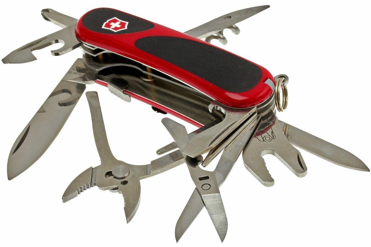 Victorinox Evolution S557 Swiss Army Knife, Evo, Delémont, 85mm, Red – Very  Good – Suncoast Golf Center & Academy