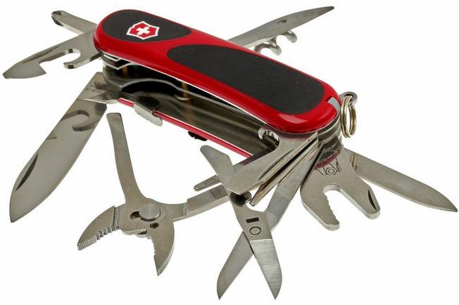 Victorinox Evolution Grip S557 Multitool 2.5223.SC (Red/Black)