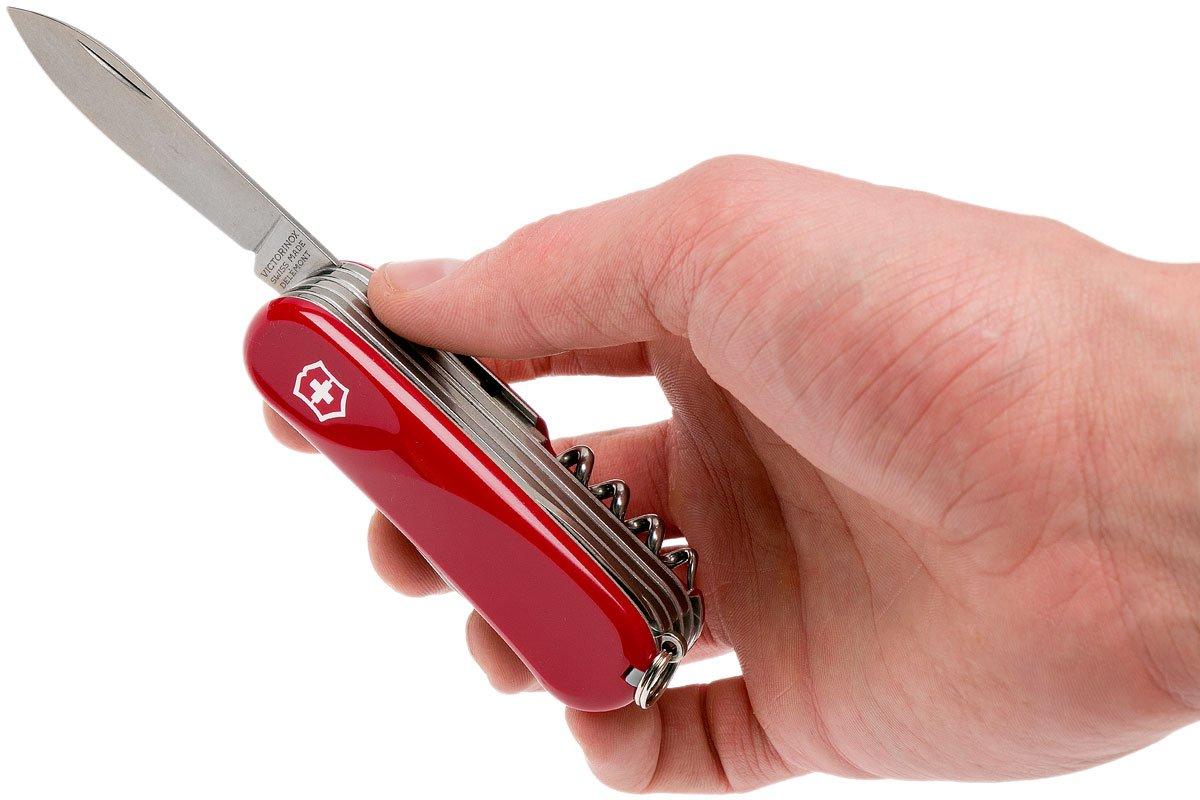 Swiss army best sale knife blade length