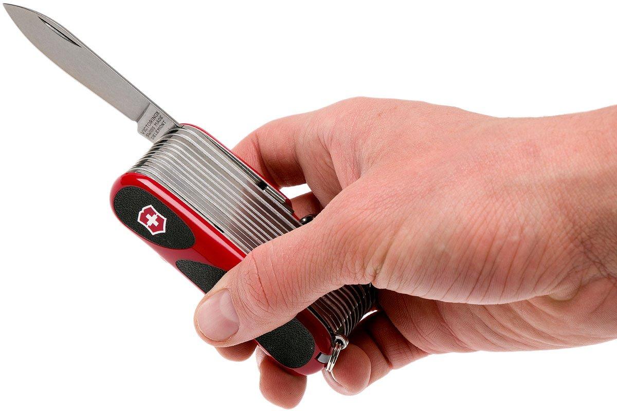 Victorinox EvoGrip S54 Swiss pocket knife red black Advantageously shopping at Knivesandtools