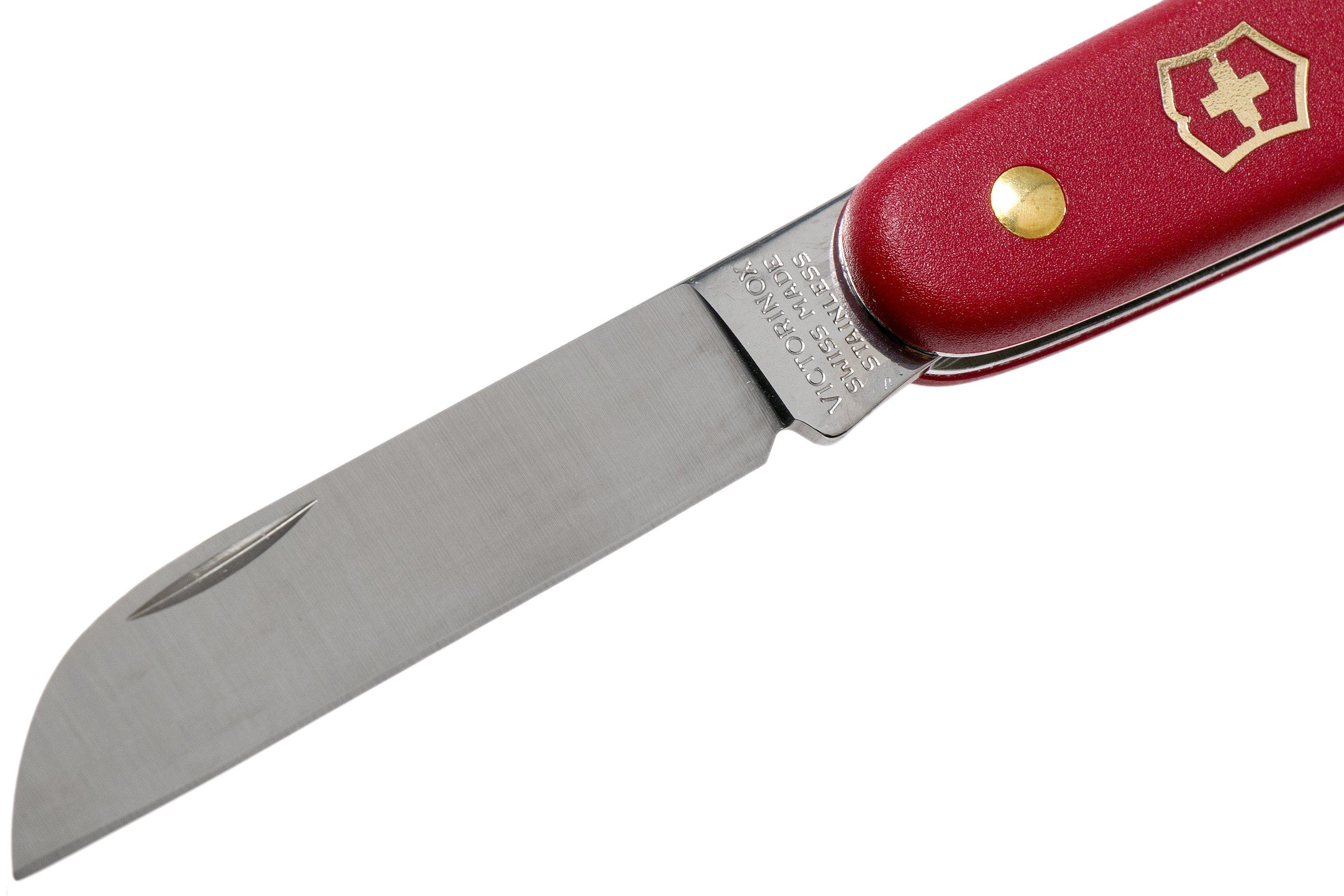 Victorinox Floral knife Left-handed 3.9450.B1 red