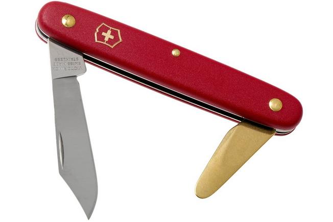 Victorinox Couteau Greffoir 2 3.9110.B1 rouge  Achetez à prix avantageux  chez knivesandtools.be