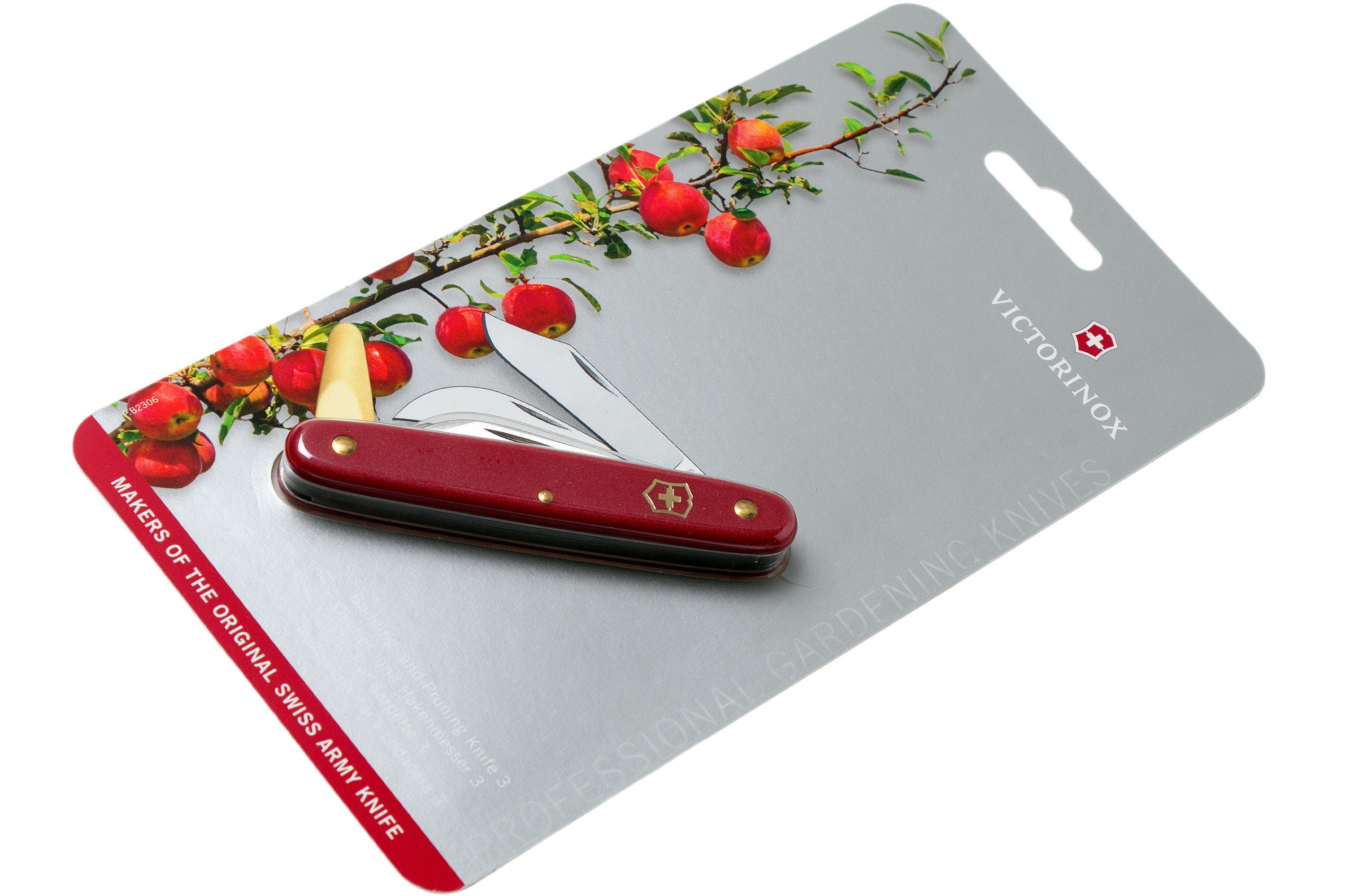 Victorinox Budding and pruning knife 3 3.9116.B1 red