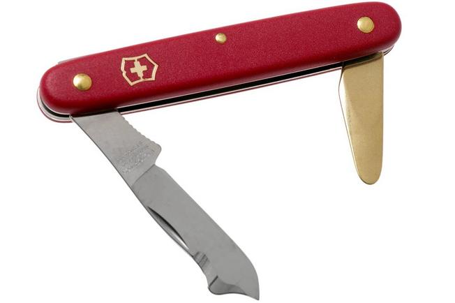 Victorinox Couteau Greffoir Combi 2 3.9140.B1 rouge