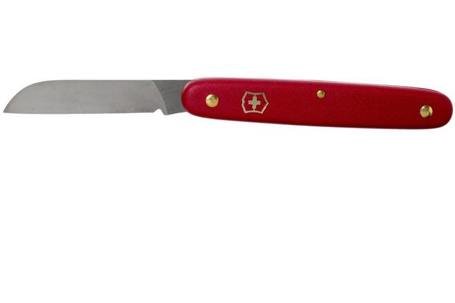 Victorinox Floral knife Left handed 3.9450.B1 red Advantageously shopping at Knivesandtools