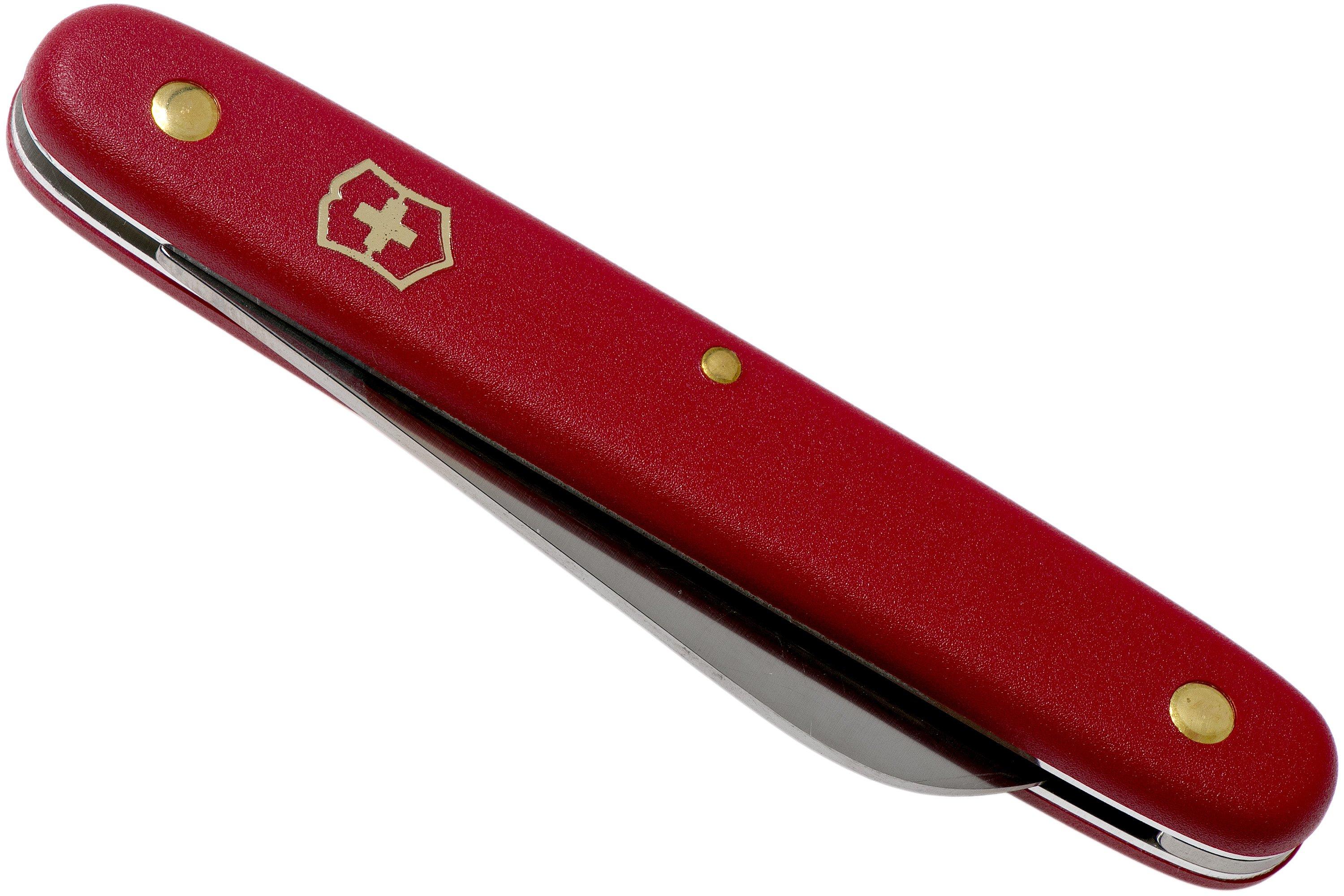 Victorinox Floral knife Left-handed 3.9450.B1 red