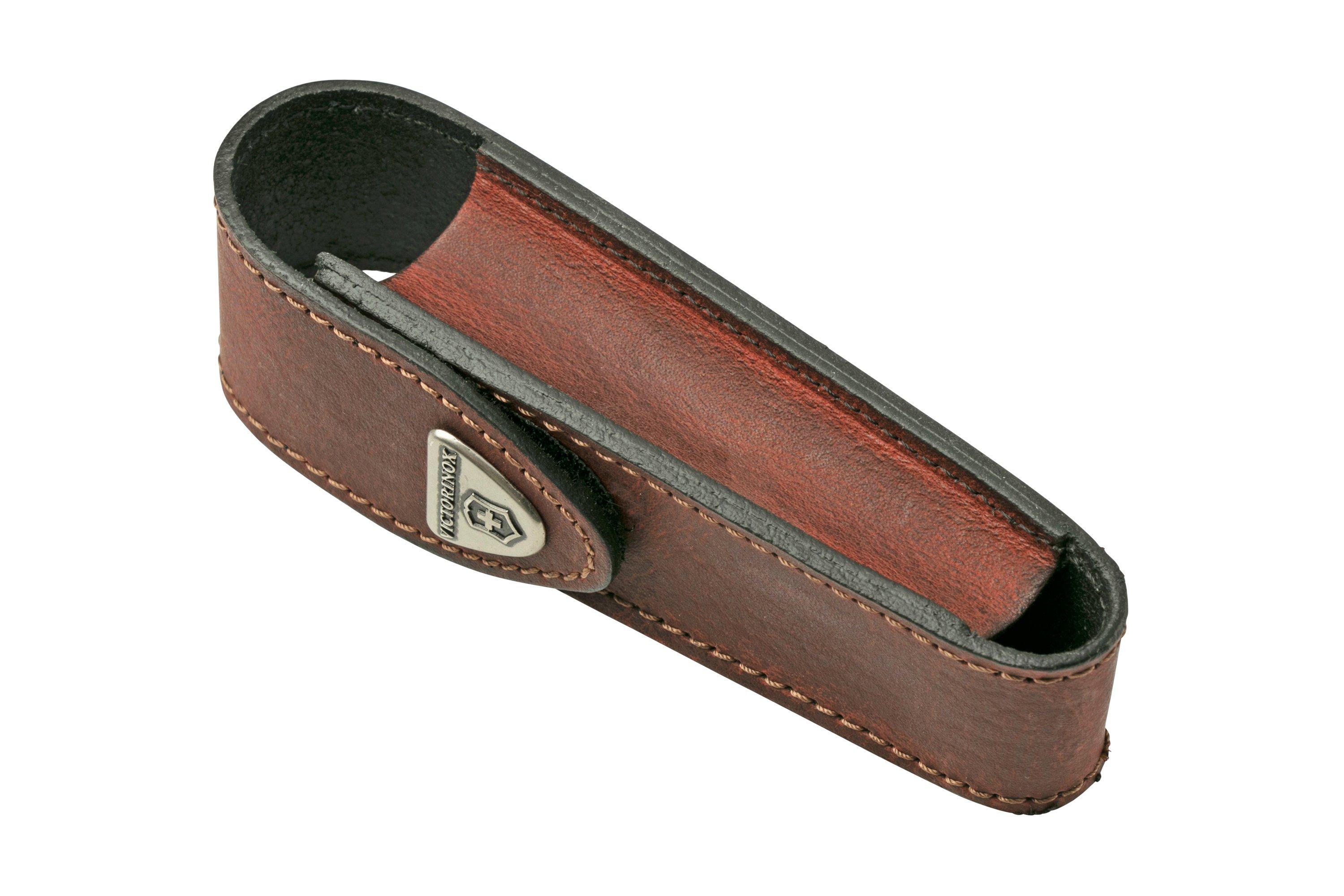 Victorinox belt sheath 4.0547, brown leather