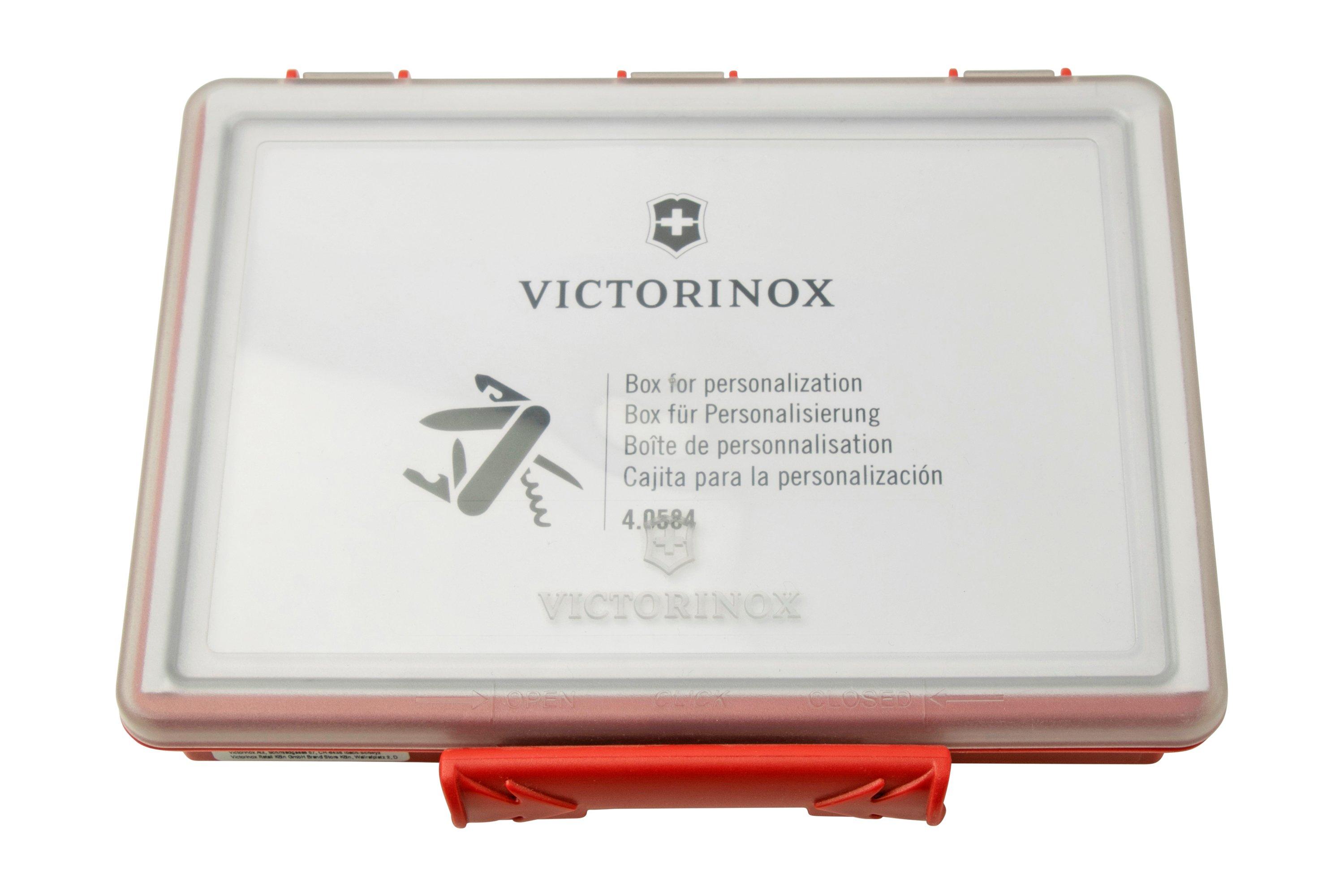 Victorinox box for personalisation 4.0584 Advantageously shopping at Knivesandtools