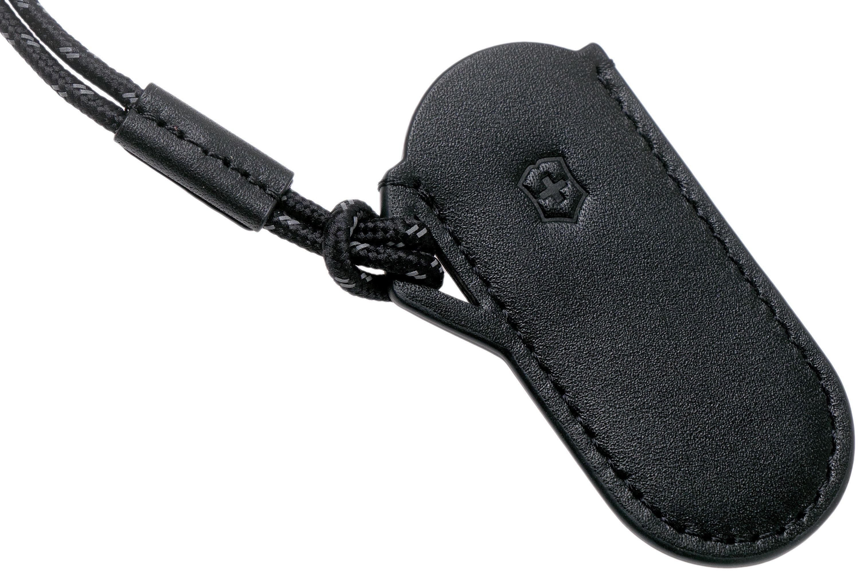 Victorinox Portachiavi In Pelle Dark Illusion - Fodero Tascabile Per Coltellino Svizzero, Pratico E Stiloso - Foto 10