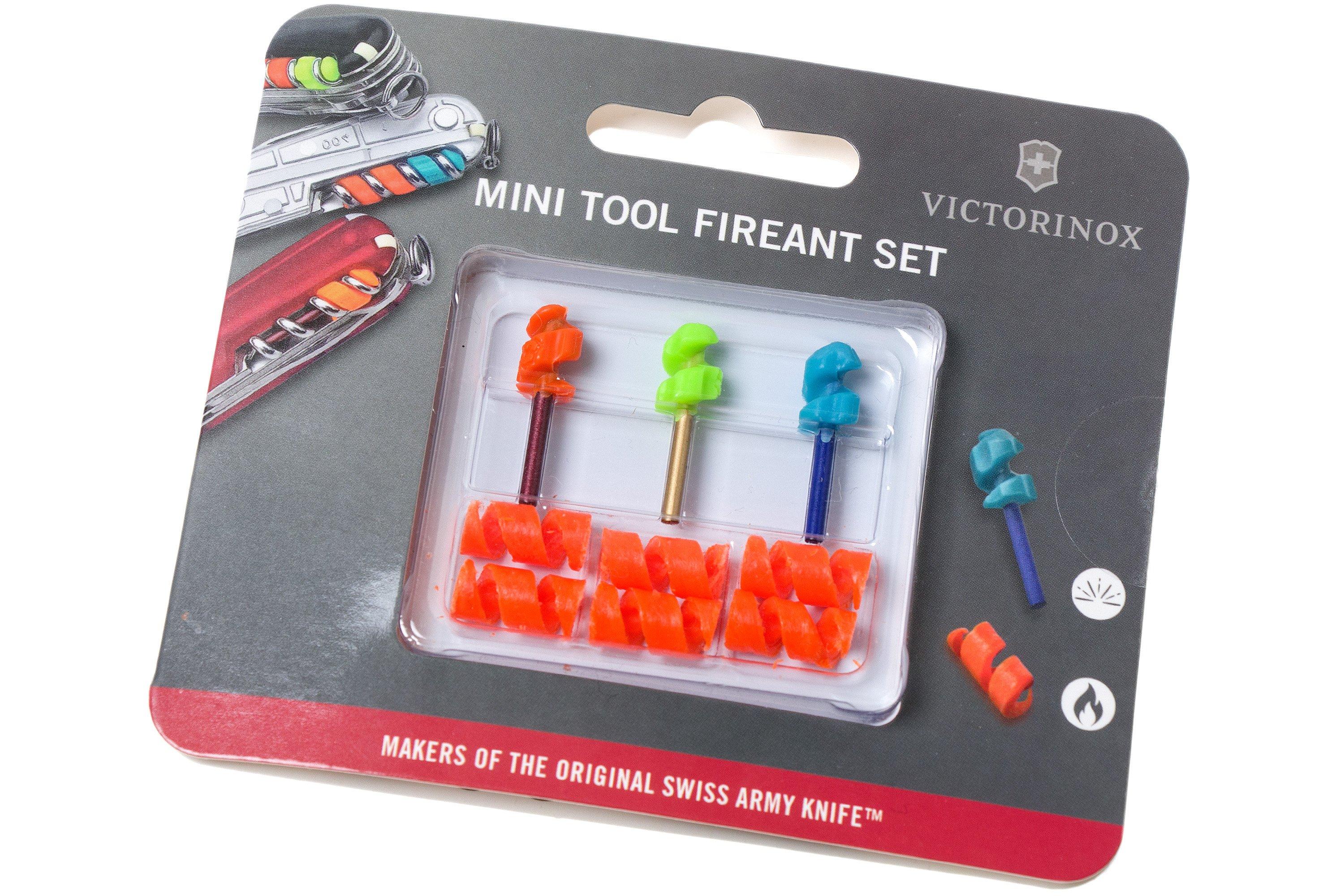 Victorinox Mini Tool FireAnt Set 4.1330.B1 acciarino e tinder per coltelli  da tasca Victorinox