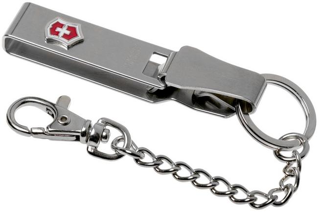 GANCIO PORTACHIAVI VICTORINOX MULTICLIP DA CINTURA INOX 4.1858 - Ferramenta  Zoppis