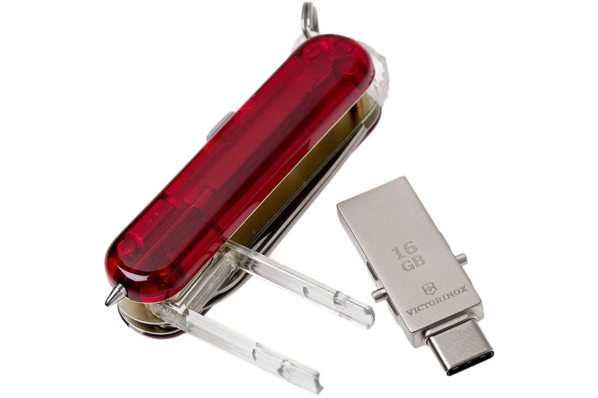 Victorinox Victorinox@work in red transparent - 4.6235.TG32B1