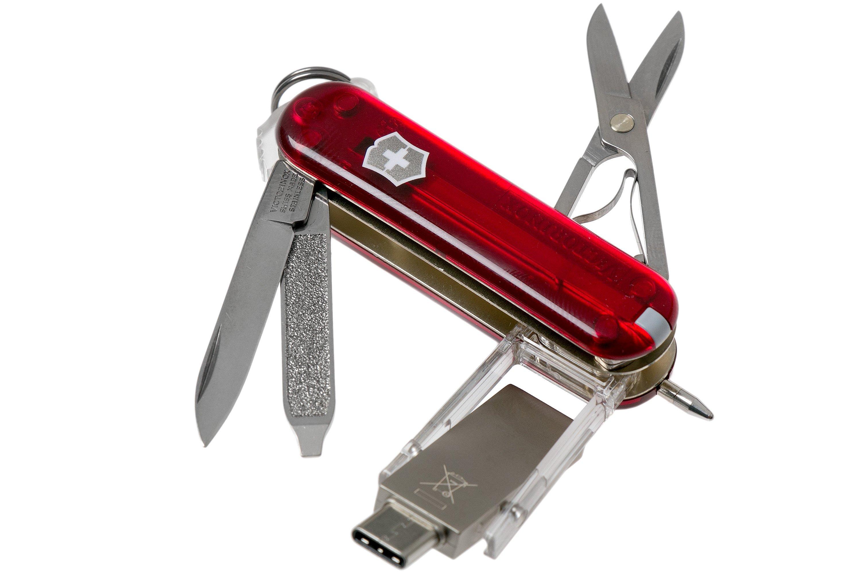 Dood in de wereld textuur krijgen Victorinox @ Work USB 3.0/3.1 32Gb 4.6235.TG32B1 Swiss pocket knife |  Advantageously shopping at Knivesandtools.com