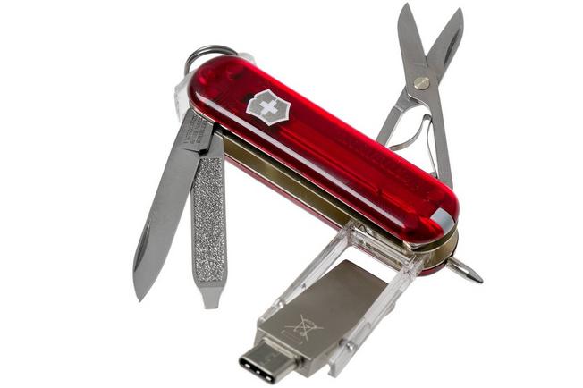 Victorinox @ Work USB 3.0/3.1 32Gb 4.6235.TG32B1 Swiss pocket knife