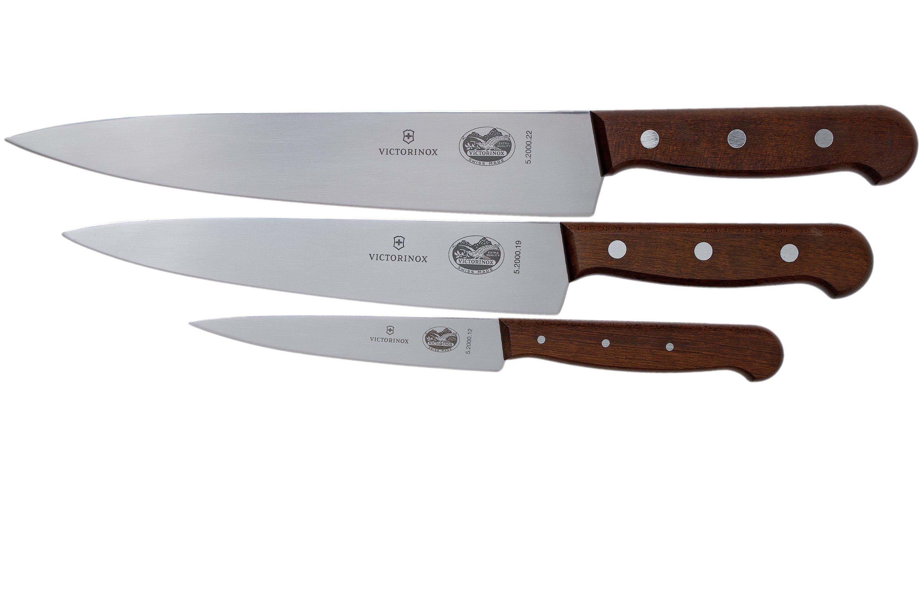 Victorinox Wood 5.1050.3G 3 piece knife set maple