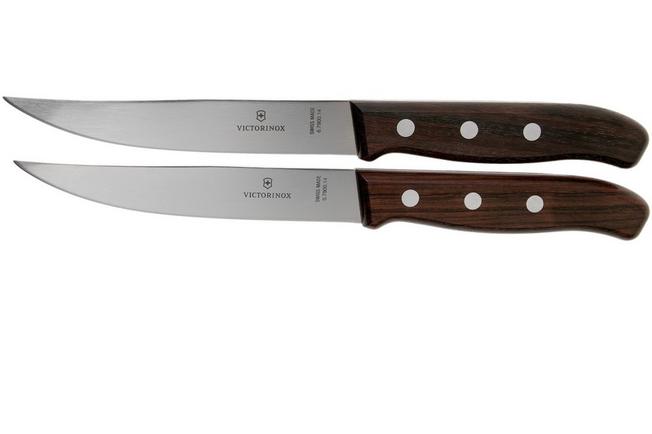 VICTORINOX Couteau à steak, 2 pièces Wood